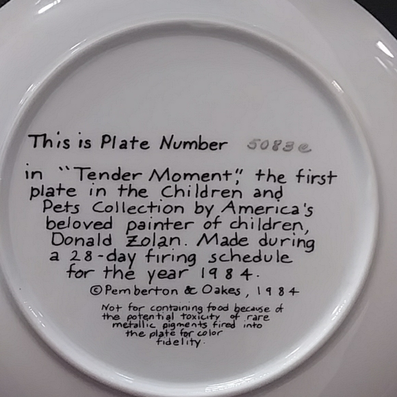 TENDER MOMENT PEMBERTON & OAKES CHILDREN AND PETS - Picture 4 of 5